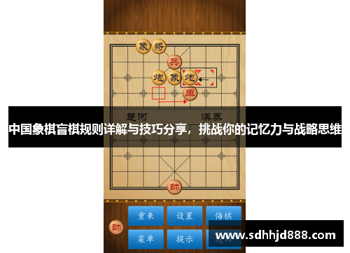 中国象棋盲棋规则详解与技巧分享，挑战你的记忆力与战略思维